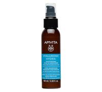 Apivita Après-shampooing Sans Rinçage 100 ml - Hydratant léger naturel à l’aloe et acide hyaluronique. Démêle, protège de la chaleur, contrôle les frisottis et adoucit les cheveux.