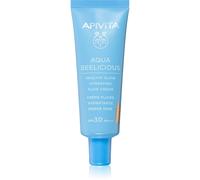 Apivita Aqua Beelicious Tinted Fluid SPF30 fluide teinté léger pour une peau lumineuse SPF 30 40 ml