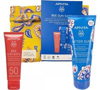 Apivita Bee Sun Safe Anti-Spot & Anti-Age Defense Crème Visage SPF50 50 ml + Gel-Crème Après-Soleil Visage & Corps 100 ml