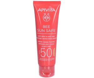 Apivita Bee Sun Safe Crème Teintée Anti-Taches & Défense Anti-Âge Visage SPF50 50 ml