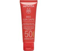 Apivita Bee Sun Safe crème teintée protectrice visage SPF 50 50 ml
