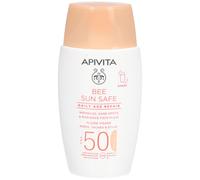 Apivita Bee Sun Safe Daily Age Repair Fluide Tinté SPF 50 Lait Pour Le Visage ml