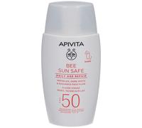 Apivita Bee Sun Safe Daily Age Repair Fluide Visage Rides, Taches & Éclat Spf50 Crème Protection Solaire 50 ml