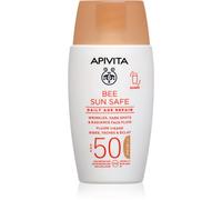 Apivita Bee Sun Safe Daily Age Repair Tinted Fluid SPF50 crème teintée protectrice SPF 50 50 ml