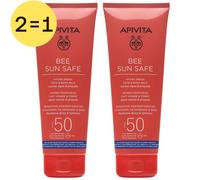 APIVITA BEE SUN SAFE Hydra Fraîcheur Lait Visage & Corps SPF50 2x200 ml