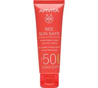 Apivita Bee Sun Safe Hydra Fresh Gel-Crème Visage Teintée SPF50 50 ml