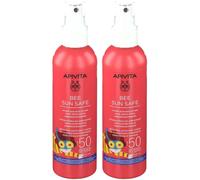 APIVITA BEE SUN SAFE Lotion Hydra Solaire Enfant Application facile SPF50 Lotion(S) 2x200 ml