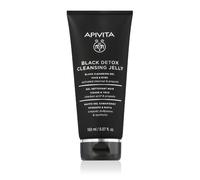 Apivita Gel nettoyant Black Detox – Charbon actif & Propolis – 150 ml