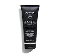 Apivita Cleansing Black Detox Cleansing Gel gel nettoyant au charbon actif visage et yeux 150 ml