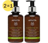 APIVITA Cleansing Gel Nettoyant Purifiant Visage 2x200 ml