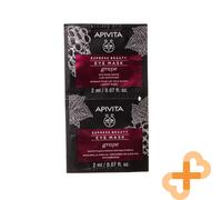 APIVITA Express Beauté Eye Zone Eye Masque Avec Raisins 2x2ml Ligne Lissage