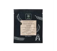 APIVITA Express Beauté Noir Tissu Visage Masque Avec Caroube Détox & Purifiant