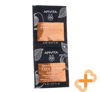APIVITA Express Beauté Visage Gommage Exfoliant Avec Abricot 8ml X 2 Pièces Doux