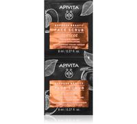 Apivita Express Beauty Apricot gommage doux visage 2x8 ml
