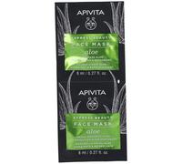 Apivita Express Beauty Face Mask Aloe Moisturizing & Refreshing Masque(S) Pour Le Visage 2x8 ml