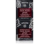 Apivita Express Beauty Grape Masque Anti-Rides Et Raffermissant Visage 2 X 8 Ml