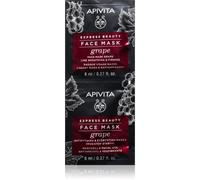 Apivita Express Beauty Grape masque visage raffermissant 2x8 ml