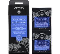 Apivita Express Beauty Masque Visage Lavande De Mer 2x8ml