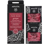 Apivita Express Beauty Masque Visage Raisin 2x8ml