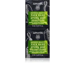 Apivita Express Beauty Moisturizing Face Mask Prickly Pear masque apaisant visage pour un effet naturel 2x8 ml