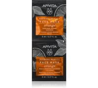 Apivita Express Beauty Orange Masque Illuminateur Visage 2x8 Ml