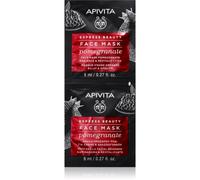 Apivita Express Beauty Pomegranate masque visage revitalisant et illuminateur 2x8 ml