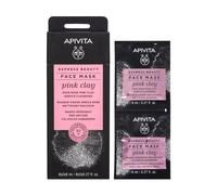 Apivita Express Masque Visage Argile Rose 16ml