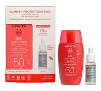 Apivita Kit Bee Sun Safe Fluide Visage Invisible Spf50 + Serum