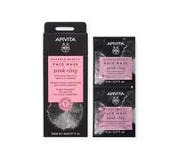 Apivita Masque Nettoyant Doux à l’argile rose 6x2x8ml