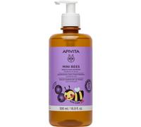 Apivita Mini Bees Shampoing Doux Pour Enfants Avec Myrtille Et Miel Flacon Pompe 500ml