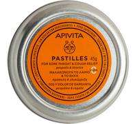Apivita Pastilles Gorge Et Toux Propolis & Réglisse 45g