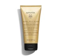 Apivita Royal Jelly Elixir Masque Après-Shampoing Repulpant 150ml - Enrichi en Gelée Royale Brevetée Royal Jelly-IR et Acides Aminés de Soie Naturels - Épaissit la Fibre, Cheveux Souples et Soyeux