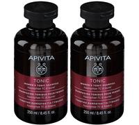 Apivita Shampoing Tonique pour Femmes 2x250 ml
