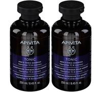 Apivita Shampoing Tonique pour Hommes Set(S) 2x250 ml