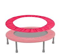 APJJ Coussin Protection Trampoline Interieur Enfant, Coussin de Protection des Ressorts pour Mini Trampoline Fitness 81cm 91cm 96cm 101cm 114cm122cm127cm 137cm 152cm,Rouge,40in 101cm