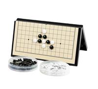 Apkibc La Conception Pliable magnétique de la Housse du Tableau Go est Pratique pour Le Rangement, imperméable et résistante aux Rayures, adaptée aux Amateurs de Go(Yellow,A)
