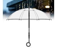 Apkibc Parapluie à Bulles Transparentes, Conception Anti-pincement pour Plus de sécurité, réservoir d'eau Amovible, idéal pour Les activités de Plein air par Temps de Pluie.(A,79 * 86cm)