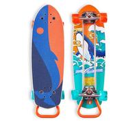 Apkibc Trottinette Land Surf, Portable et Pliable, Facile à Installer et à Ranger, idéale pour Le Skateboard en extérieur.(B,82 * 24 * 13.5cm)