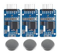 APKLVSR 3 x Module d'horloge AT24C32 IIC Précision Horloge en Temps Réel RTC I2C Compatible avec DS3231, Haute Précision pour Arduino, Batterie Intégrée