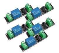 APKLVSR 5 PCS 1 canal 3 V/3.3 V relais Module de pilote de haut niveau optocoupleur Module de relais carte de commande d'entraînement isolée, isolée Module de relais 3 V/3.3 V pour Arduino