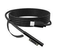 APKLVSR Câble de charge USB C femelle vers court pour appareils Surface, PD 65 W, charge rapide, compatible avec Surface Pro 7/6/5/4/3, Surface Laptop 1/2/3, Surface Book 1, Surface Go 1/2/3