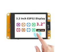 APKLVSR Écran ESP, Module WiFi Bluetooth 3,2" 240 x 320 ESP Module TFT ESP-2432S032C-I Écran Tactile capacitif avec Interface USB C pour Arduino IDE