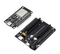 APKLVSR ESP-32S Carte de développement USB C CH340 + ESP 30 Broches DEVKIT V1 Carte d'alimentation Dual-Core WiFi + Bluetooth 2,4 GHz pour Arduino