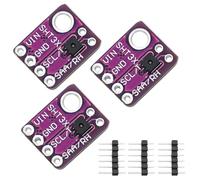 APKLVSR SHT31-D Lot de 3 capteurs de température et d'humidité numériques avec interface IIC I2C, 2,4 ~ 5,5 VDC pour Arduino