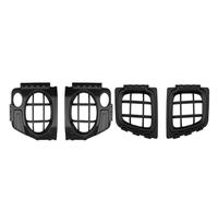 APKOKGNPNC Antibrouillard Grille Cache Couvercle De Feu Arrière ABS pour Suzuki pour Jimny pour JB74 2019-2025 Protection Phares Antibrouillard Avant Voiture Phare Grille(Fog and Headlight)