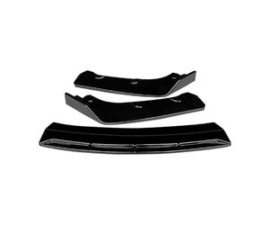 APKOKGNPNC Kit De Protection De Pare-Chocs Avant pour 2018-2021 Accessoires ABS Becquets Avant Pare Chocs Lèvre(Gloss Black)