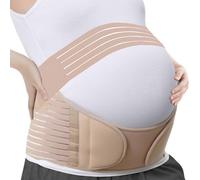 APKOL Ceinture De Grossesse Soutien Abdominal,Bande De Ventre De Maternité Pour Grossesse Soulager La Douleur Dorsale Pelvienne,Bandes de soutien pelvien,Ceinture De Maintien Du Ventre,Teint,L