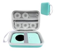 APKOL Rangement Portable Compatible avec Les Périphériques D'étiquetage SUPVAN E10/E16/Nelko P21/NIIMBOT D110/Pristar P15 Mini Imprimantes D'étiquettes Portables Bluetooth (Boîte Uniquement) - Vert