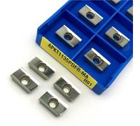 APKT1135 PDFR MA H01 outil de tournage en aluminium tour fraisage insertion rainure droite APKT 1135 outil de coupe CNC outil en cuivre en aluminium 10 pièces Plaquettes de Carbure CNC