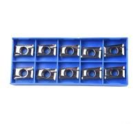 APKT1604PDER-MA3 H01 Lot de 10 fraises en carbure pour aluminium, embouts indexables APMT1604, travail des métaux industriel, finition CNC et semi-finition A